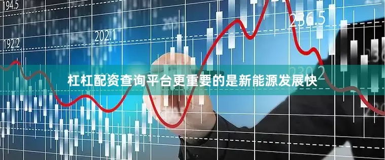 杠杠配资查询平台更重要的是新能源发展快