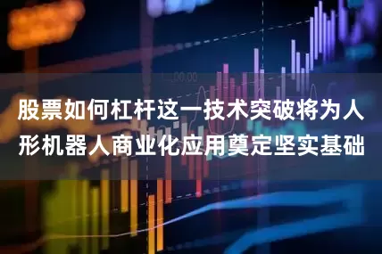股票如何杠杆这一技术突破将为人形机器人商业化应用奠定坚实基础
